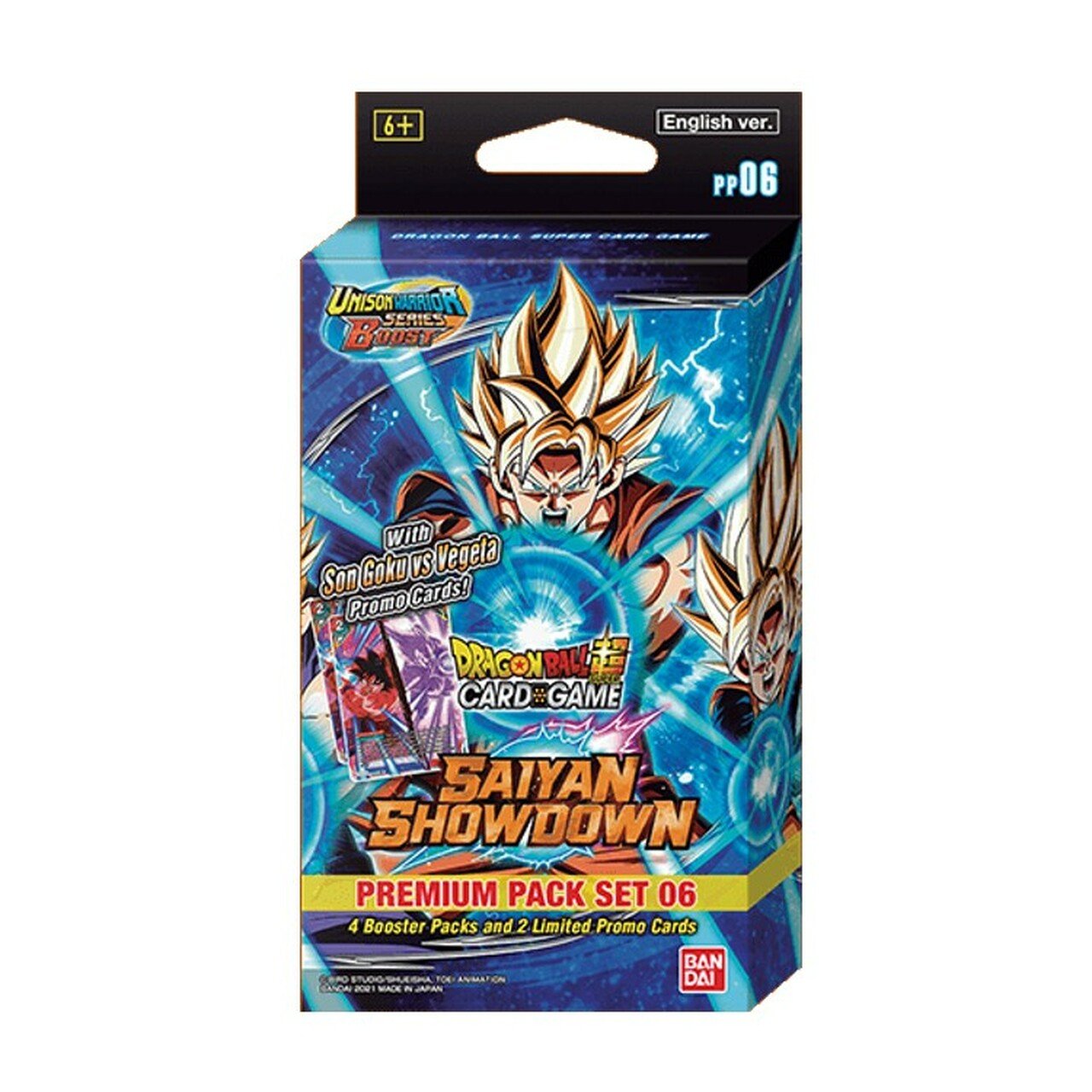 Dragon Ball Super TCG: Saiyan Showdown Warrior Series 6 Premium Pack | Gear Gaming Bentonville