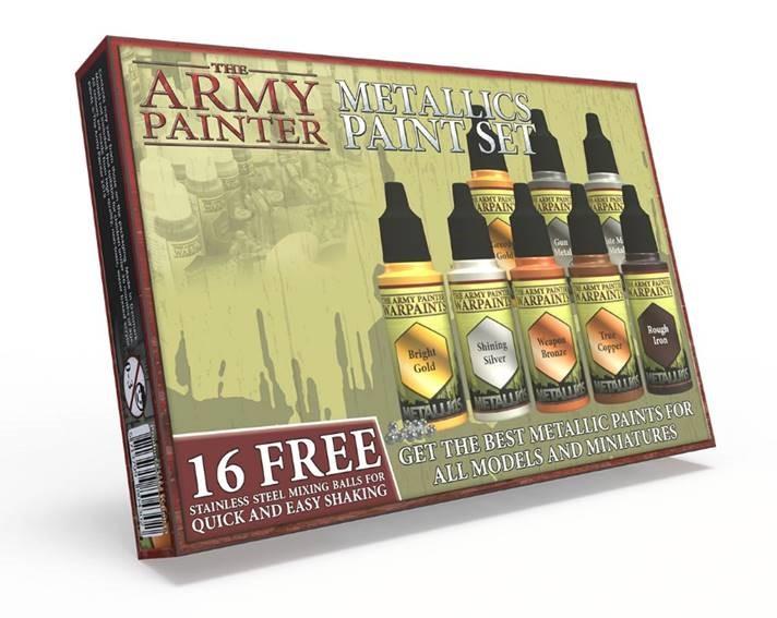 The Army Painter Metallics Paint Set 8-piece | Gear Gaming Bentonville