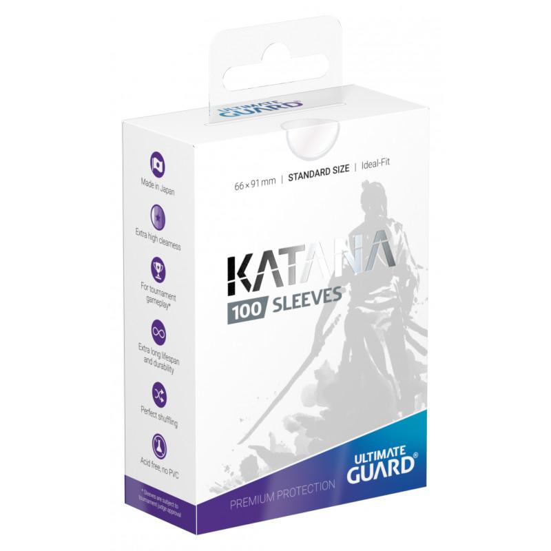 Ultimate Guard Sleeves Katana Tranparent 100-Count | Gear Gaming Bentonville