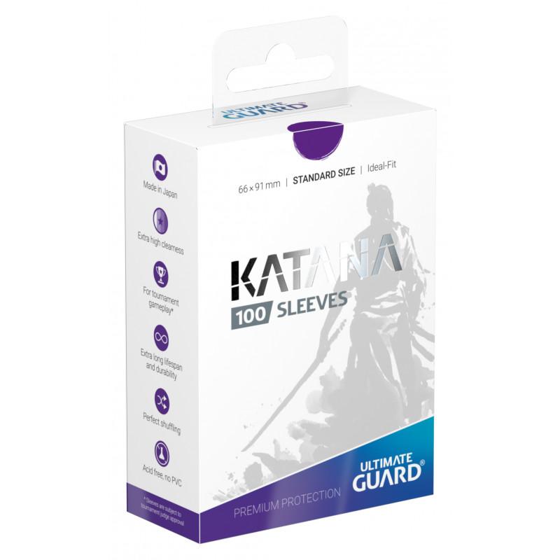 Ultimate Guard Sleeves Katana Purple 100-Count | Gear Gaming Bentonville