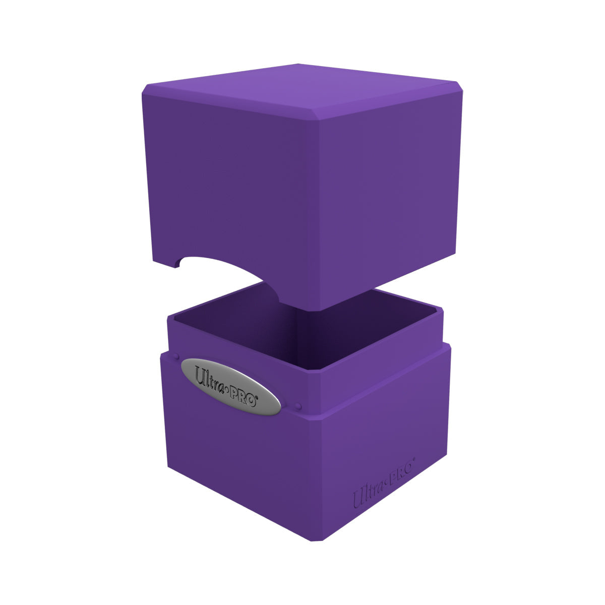 Ultra Pro Deck Box Satin Cube Royal Purple | Gear Gaming Bentonville