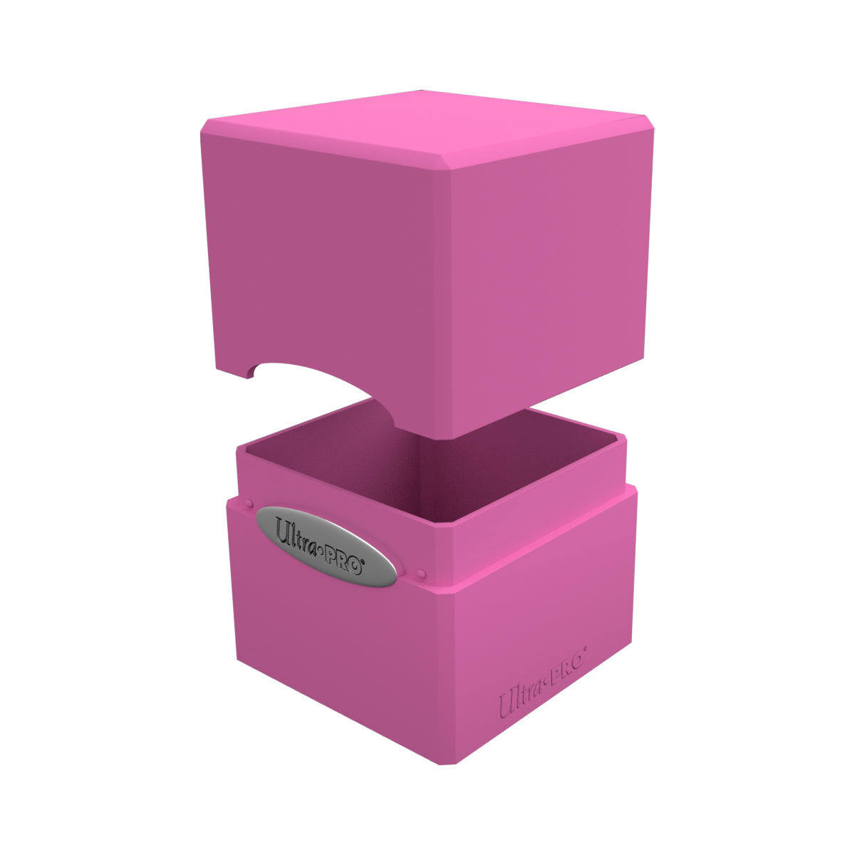 Ultra Pro Deck Box Satin Cube Hot Pink | Gear Gaming Bentonville