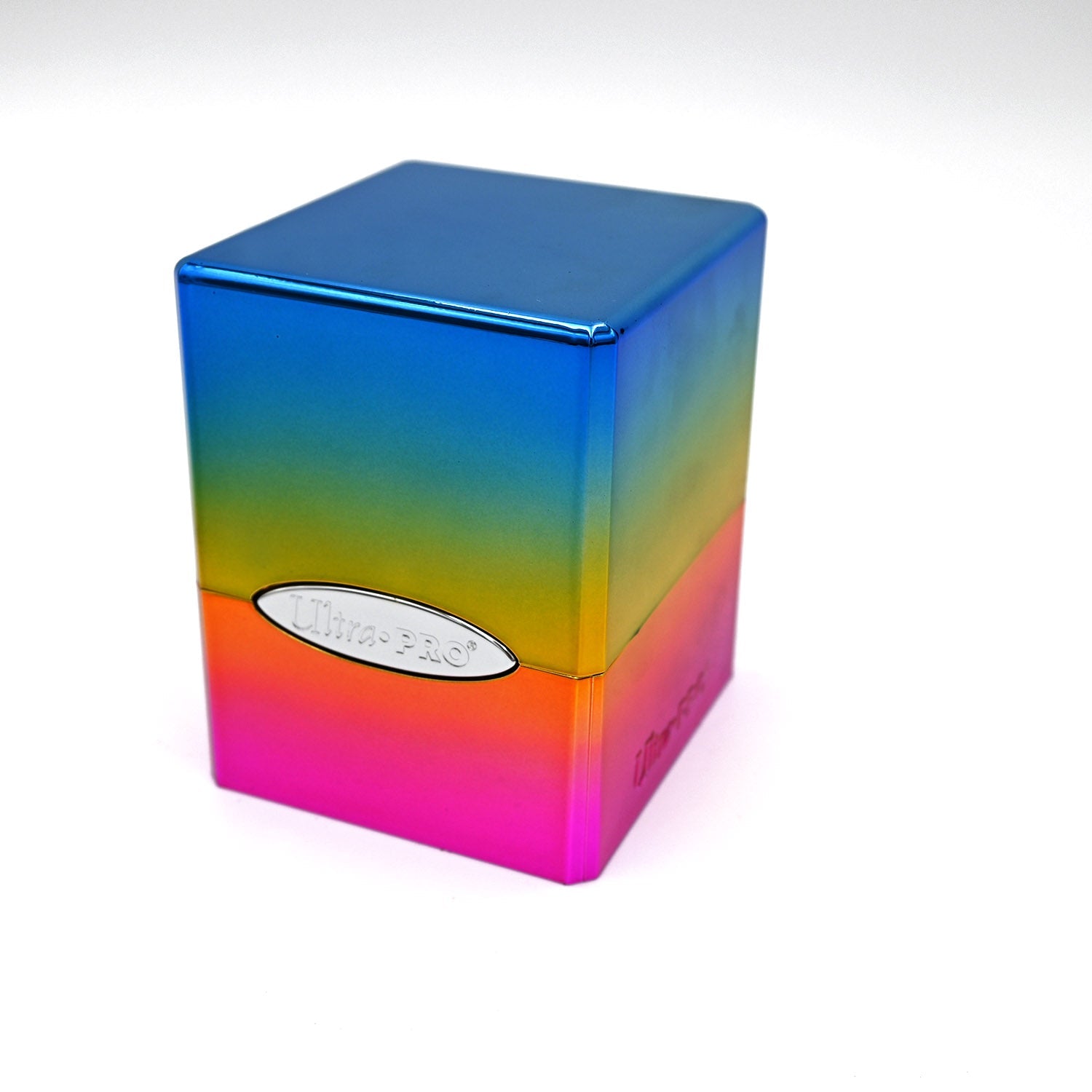 Ultra Pro Deck Box Satin Cube Rainbow | Gear Gaming Bentonville