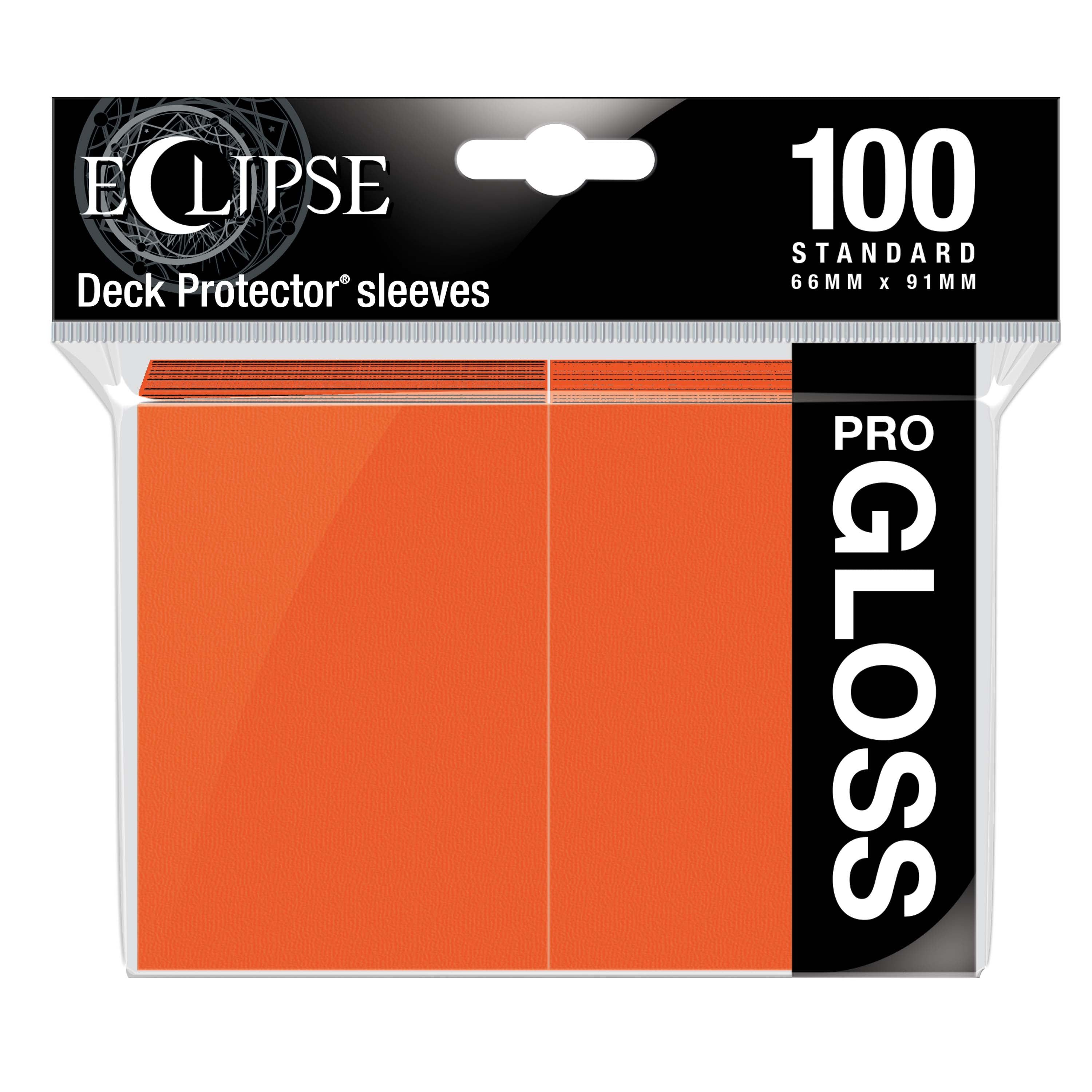 Ultra Pro Regular Eclipse Gloss (100ct) Pumpkin Orange | Gear Gaming Bentonville