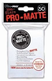 Ultra Pro Regular Matte (50ct) White | Gear Gaming Bentonville