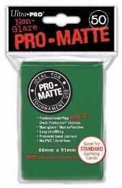 Ultra Pro Regular Matte (50ct) Green | Gear Gaming Bentonville