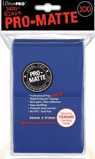 Ultra Pro Regular Matte (100ct) Blue | Gear Gaming Bentonville