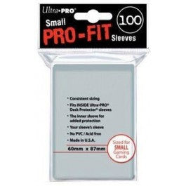 Ultra Pro Pro-Fit Clear Small (100ct) | Gear Gaming Bentonville