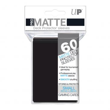 Ultra Pro Small Matte (60ct) Black | Gear Gaming Bentonville