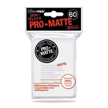 Ultra Pro Small Matte (60ct) White | Gear Gaming Bentonville