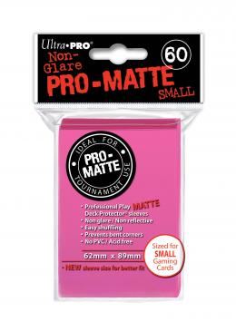 Ultra Pro Small Matte (60ct) Bright Pink | Gear Gaming Bentonville