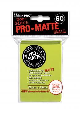 Ultra Pro Small Matte (60ct) Bright Yellow | Gear Gaming Bentonville