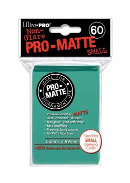 Ultra Pro Small Matte (60ct) Aqua | Gear Gaming Bentonville