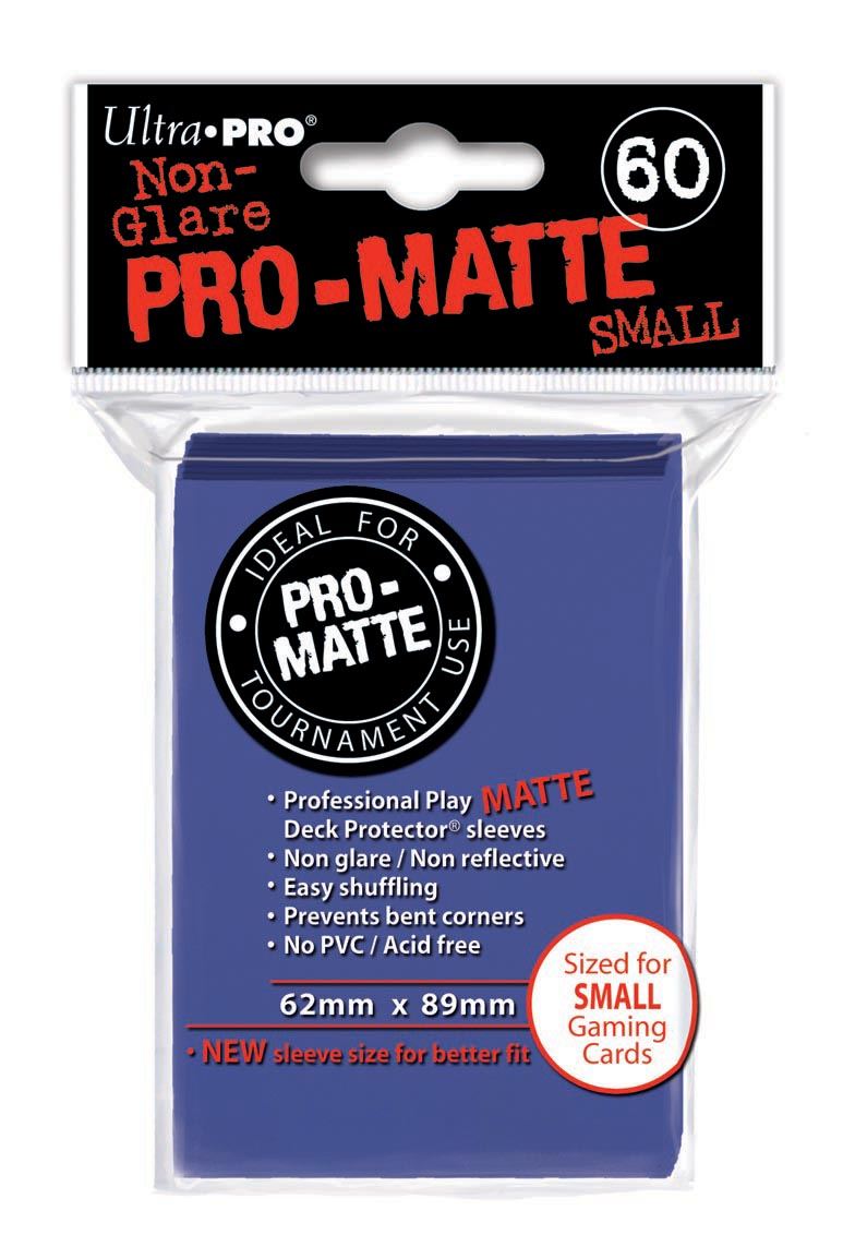 Ultra Pro Small Matte (60ct) Blue | Gear Gaming Bentonville