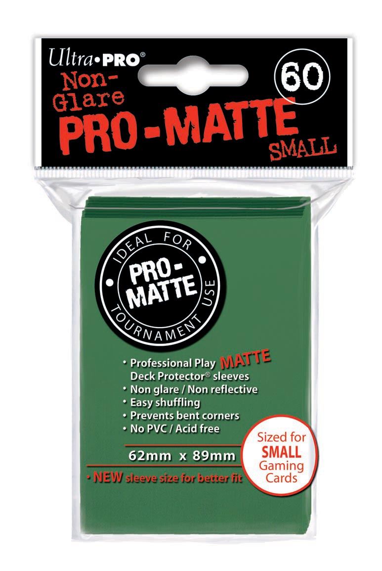 Ultra Pro Small Matte (60ct) Green | Gear Gaming Bentonville