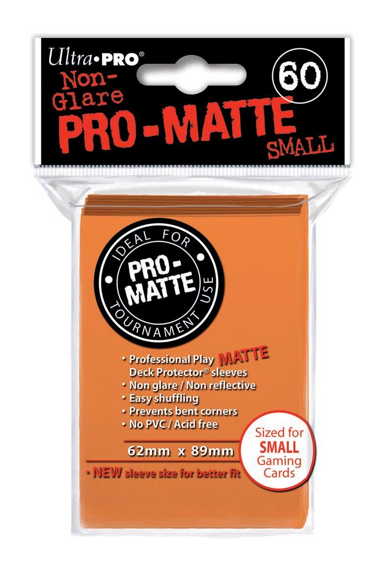 Ultra Pro Small Matte (60ct) Orange | Gear Gaming Bentonville