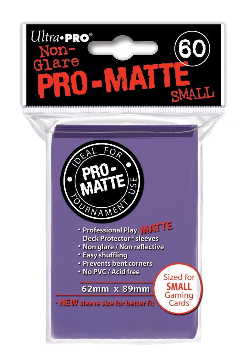 Ultra Pro Small Matte (60ct) Purple | Gear Gaming Bentonville