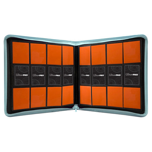 Ultra Pro Zippered PRO Binder 12 Pocket Blue | Gear Gaming Bentonville