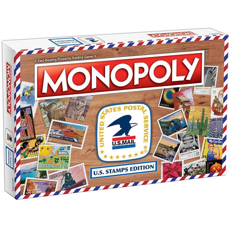 Monopoly: U.S. Stamps Edition | Gear Gaming Bentonville