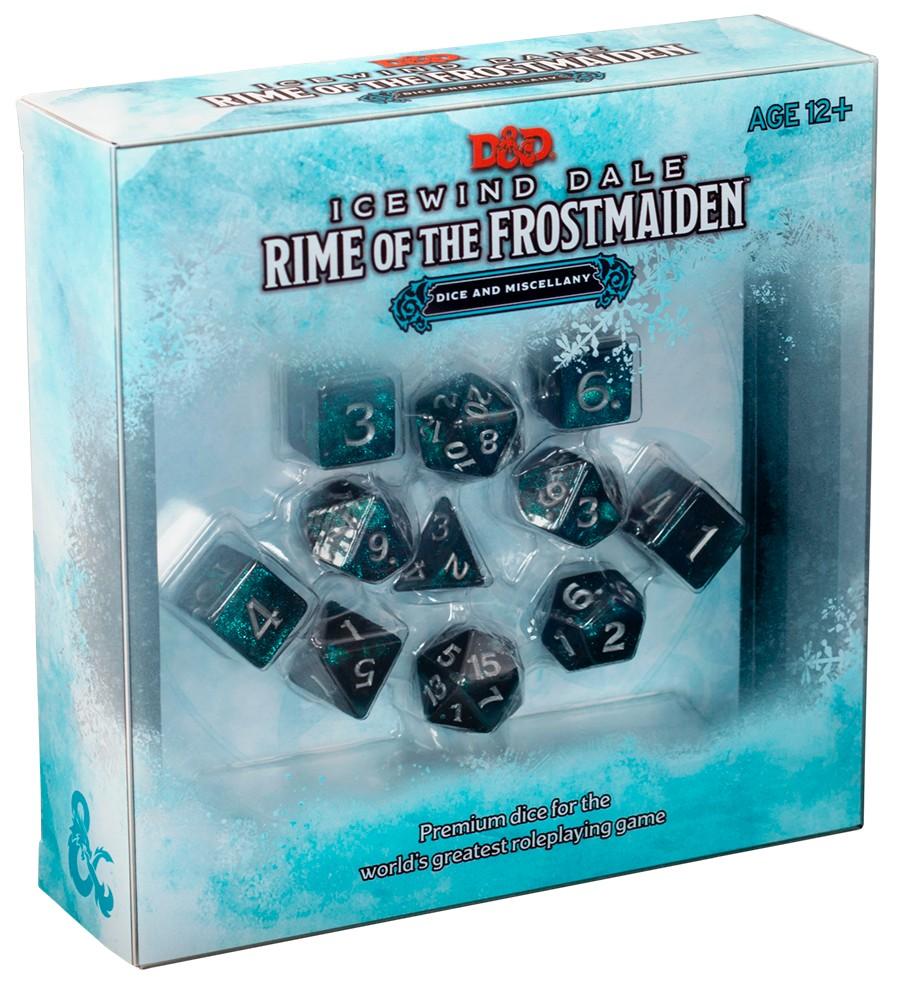 Dungeons & Dragons: Icewind Dale Rime of the Frostmaiden Dice Set | Gear Gaming Bentonville