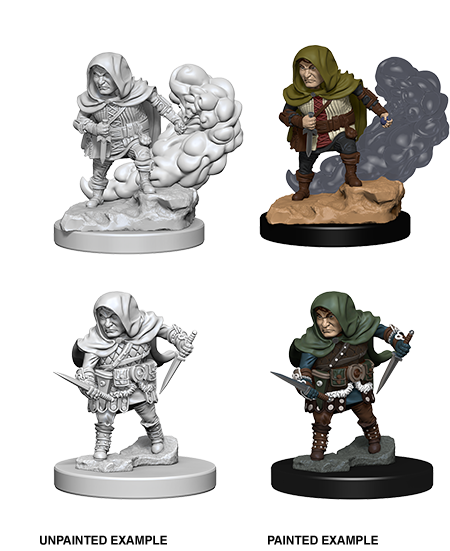 D&D Nolzur's Marvelous Miniatures - Halfling Male Rogue | Gear Gaming Bentonville