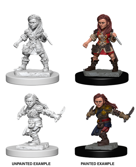 D&D Nolzur's Marvelous Miniatures:  Female Halfling Rogue | Gear Gaming Bentonville