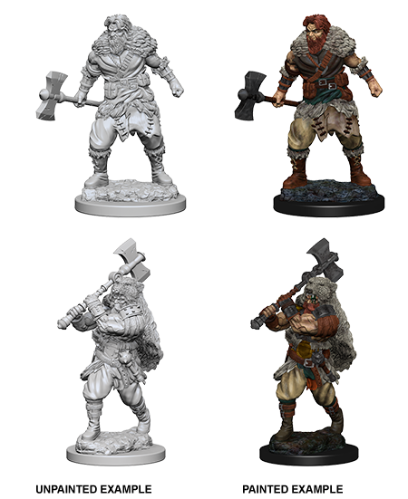 D&D Nolzur's Marvelous Miniatures - Human Male Barbarian | Gear Gaming Bentonville