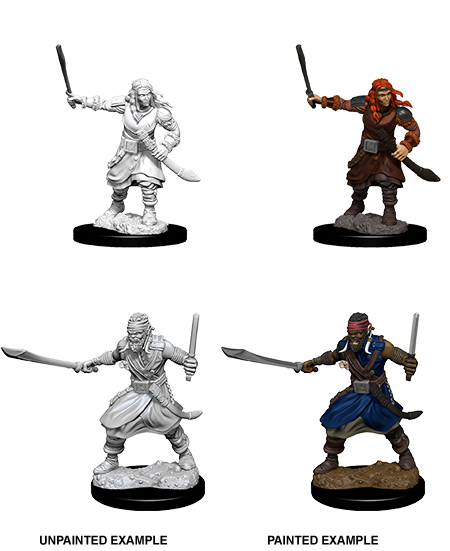 Wizkids Deep Cuts Unpainted Miniatures: Bandits | Gear Gaming Bentonville