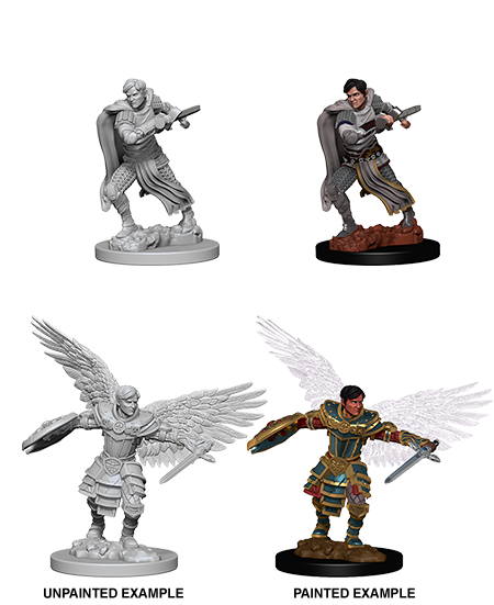 D&D Nolzur's Marvelous Miniatures: Aasimar Male Fighter | Gear Gaming Bentonville