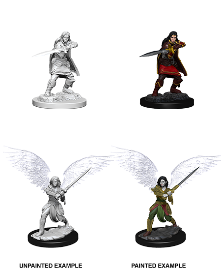 D&D Nolzur's Marvelous Miniatures:  Female Aasimar Fighter | Gear Gaming Bentonville