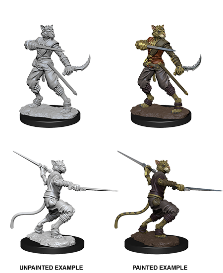 D&D Nolzur's Marvelous Minatures - Male Tabaxi Rogue | Gear Gaming Bentonville