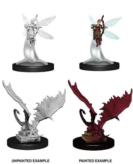 D&D Nolzur's Marvelous Miniatures: Sprite & Pseudodragon | Gear Gaming Bentonville