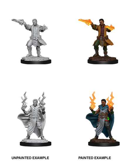 D&D Nolzur’s Marvelous Miniatures – Male Human Sorcerer | Gear Gaming Bentonville