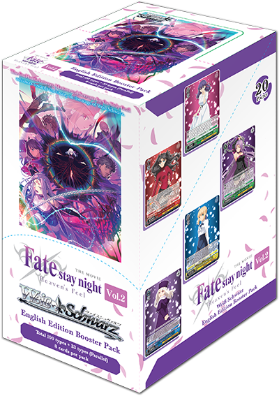 Fate/stay night [Heaven’s Feel] Vol.2 Booster Box | Gear Gaming Bentonville