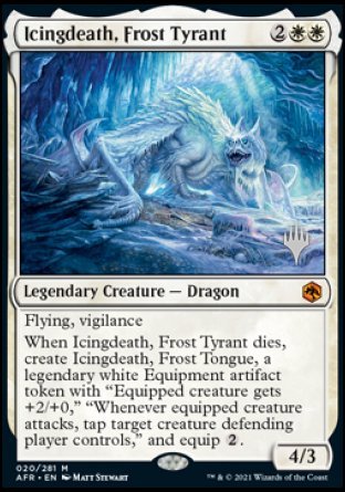 Icingdeath, Frost Tyrant (Promo Pack) [Dungeons & Dragons: Adventures in the Forgotten Realms Promos] | Gear Gaming Bentonville