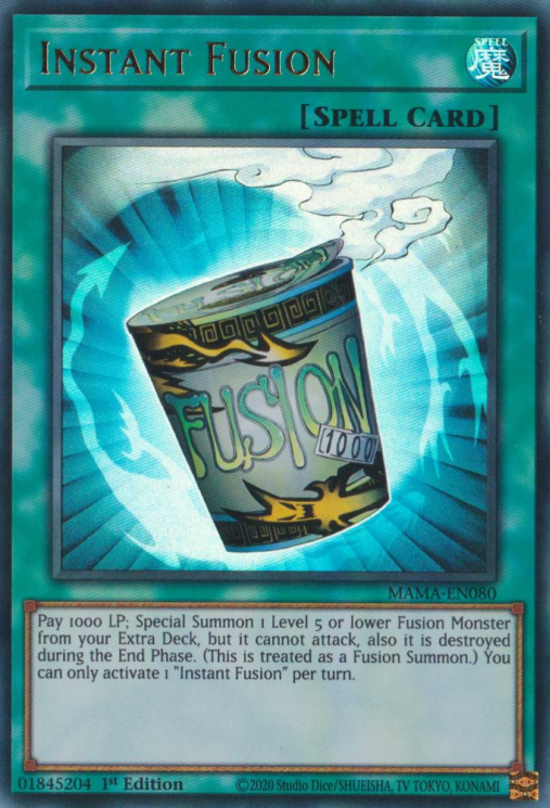 Instant Fusion [MAMA-EN080] Ultra Rare | Gear Gaming Bentonville