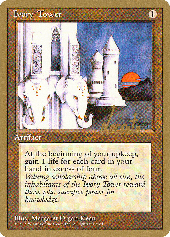 Ivory Tower (Michael Loconto) [Pro Tour Collector Set] | Gear Gaming Bentonville