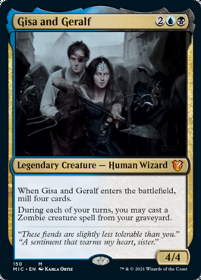 Gisa and Geralf [Innistrad: Midnight Hunt Commander] | Gear Gaming Bentonville