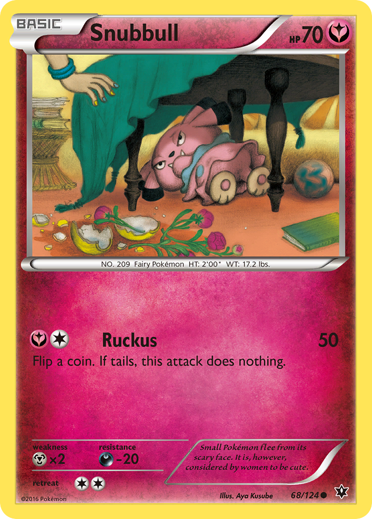 Snubbull (68/124) [XY: Fates Collide] | Gear Gaming Bentonville