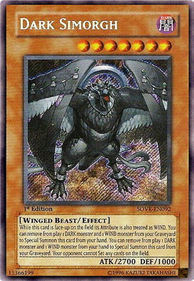 Dark Simorgh [SOVR-EN092] Secret Rare | Gear Gaming Bentonville