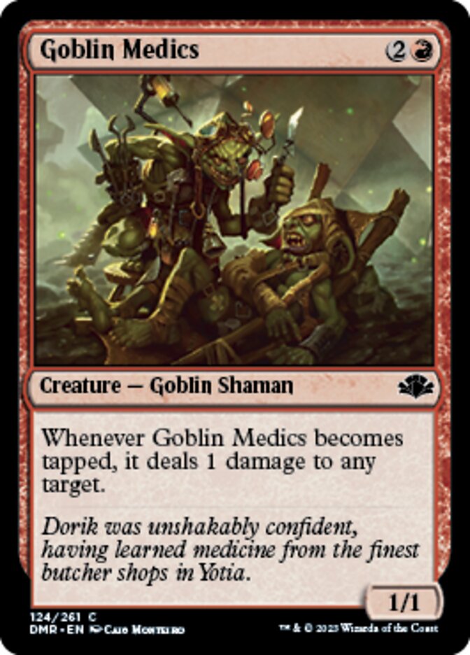 Goblin Medics [Dominaria Remastered] | Gear Gaming Bentonville