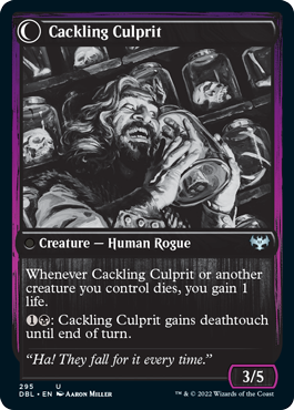 Panicked Bystander // Cackling Culprit [Innistrad: Double Feature] | Gear Gaming Bentonville