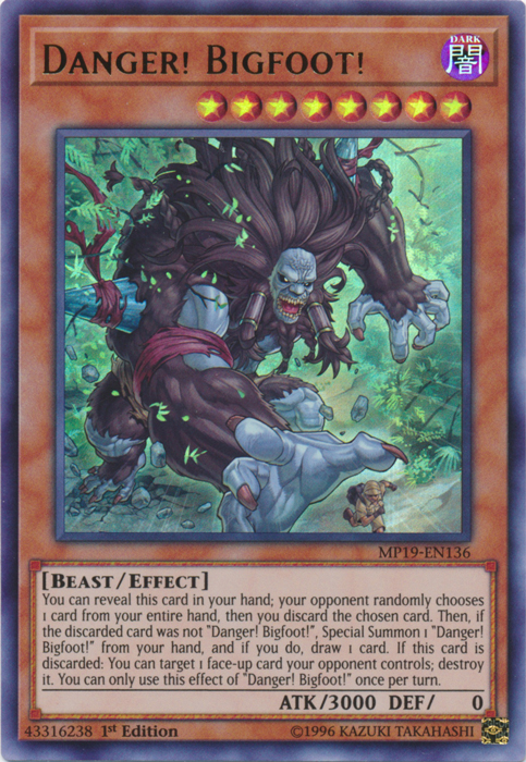 Danger! Bigfoot! [MP19-EN136] Ultra Rare | Gear Gaming Bentonville