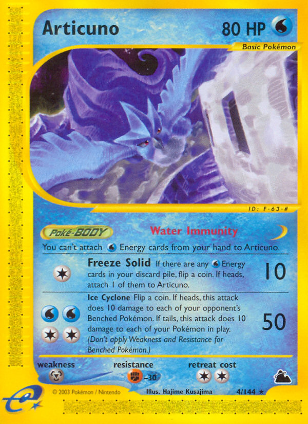 Articuno (4/144) [Skyridge] | Gear Gaming Bentonville