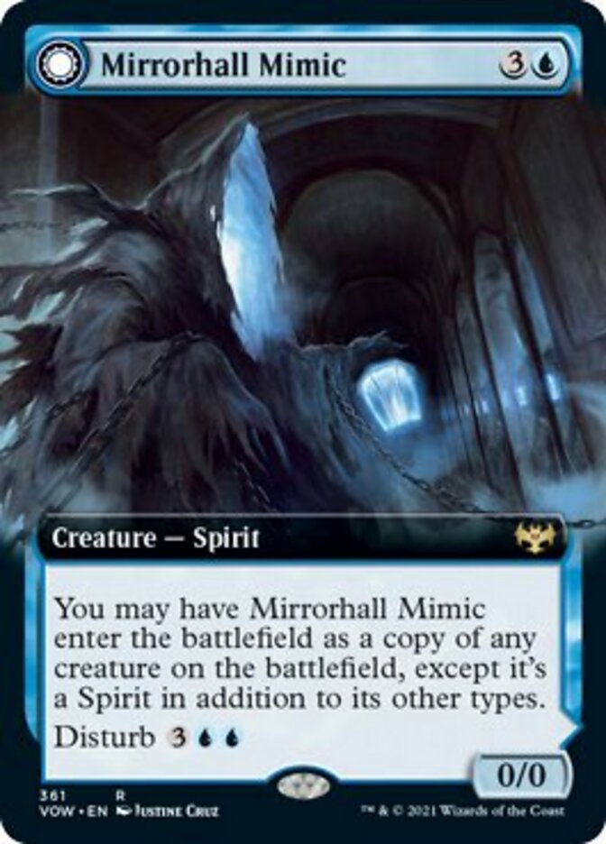 Mirrorhall Mimic // Ghastly Mimicry (Extended) [Innistrad: Crimson Vow] | Gear Gaming Bentonville