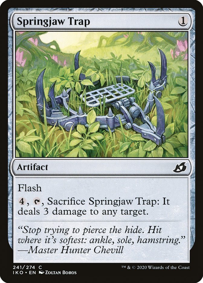 Springjaw Trap [Ikoria: Lair of Behemoths] | Gear Gaming Bentonville