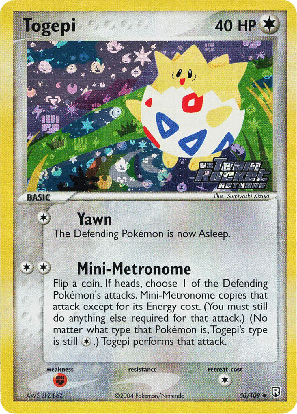 Togepi (50/109) (Stamped) [EX: Team Rocket Returns] | Gear Gaming Bentonville