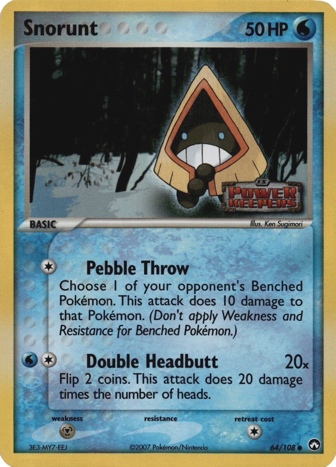 Snorunt (64/108) (Stamped) [EX: Power Keepers] | Gear Gaming Bentonville