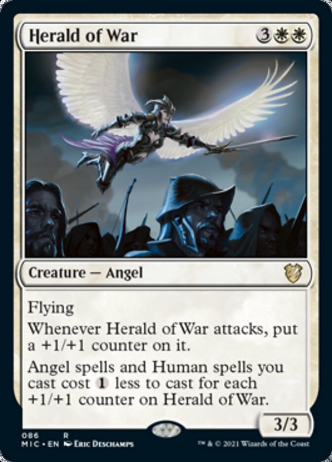 Herald of War [Innistrad: Midnight Hunt Commander] | Gear Gaming Bentonville