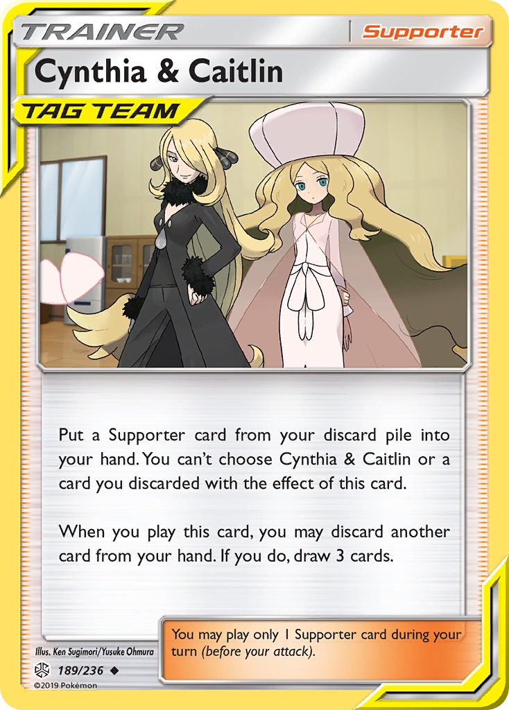 Cynthia & Caitlin (189/236) [Sun & Moon: Cosmic Eclipse] | Gear Gaming Bentonville